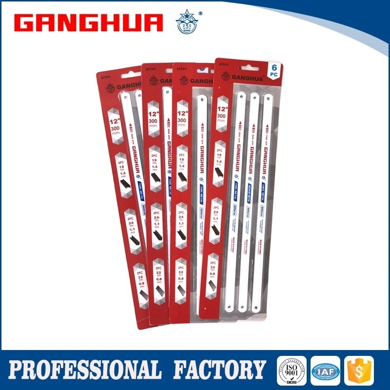 300mm 18tpi Bi Metal (M2 + D6A) Hacksaw Cutting Metal Blades