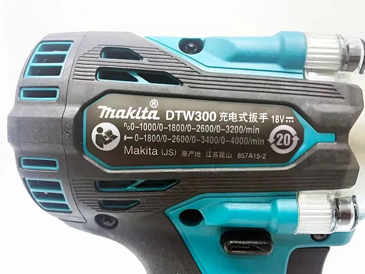 Dtw300 Cordless Electric Screwdriver Brushless Impact Wrench 18V Makita Tools