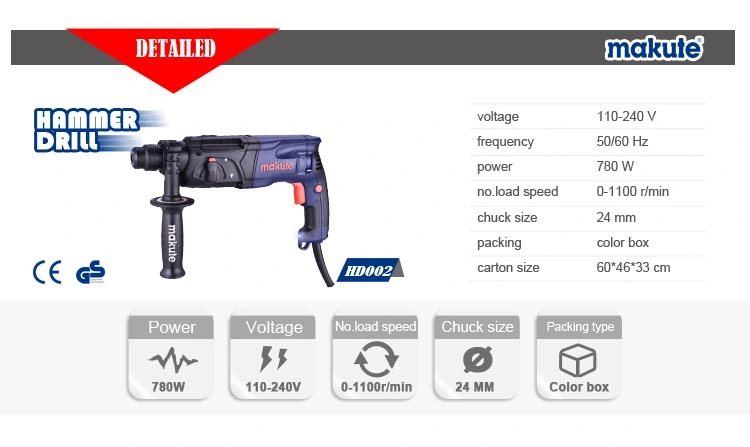 High Quality Professional Hammer Drill of Makita Style