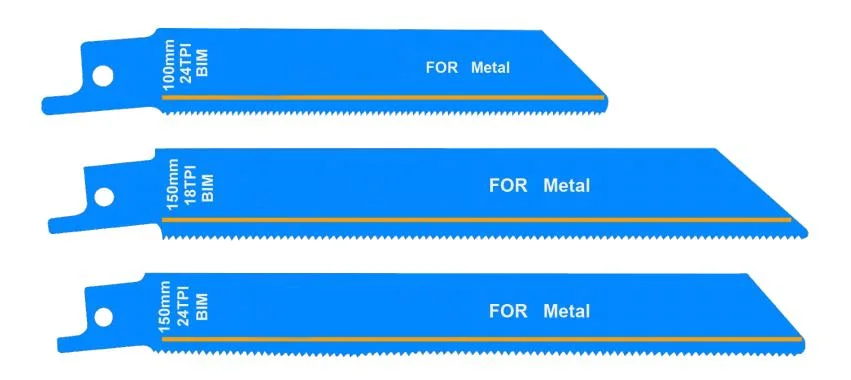 Plunge Cutting Blade Reciprocating Hcs Bim Hm Carbide Blade